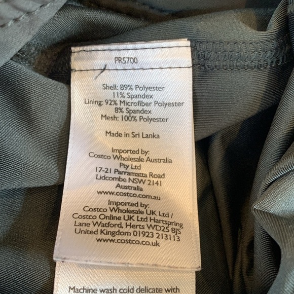 Eddie Bauer Gray Skort  Mini Skirt Built-In Shorts Women’s Size 14 - Picture 7 of 8